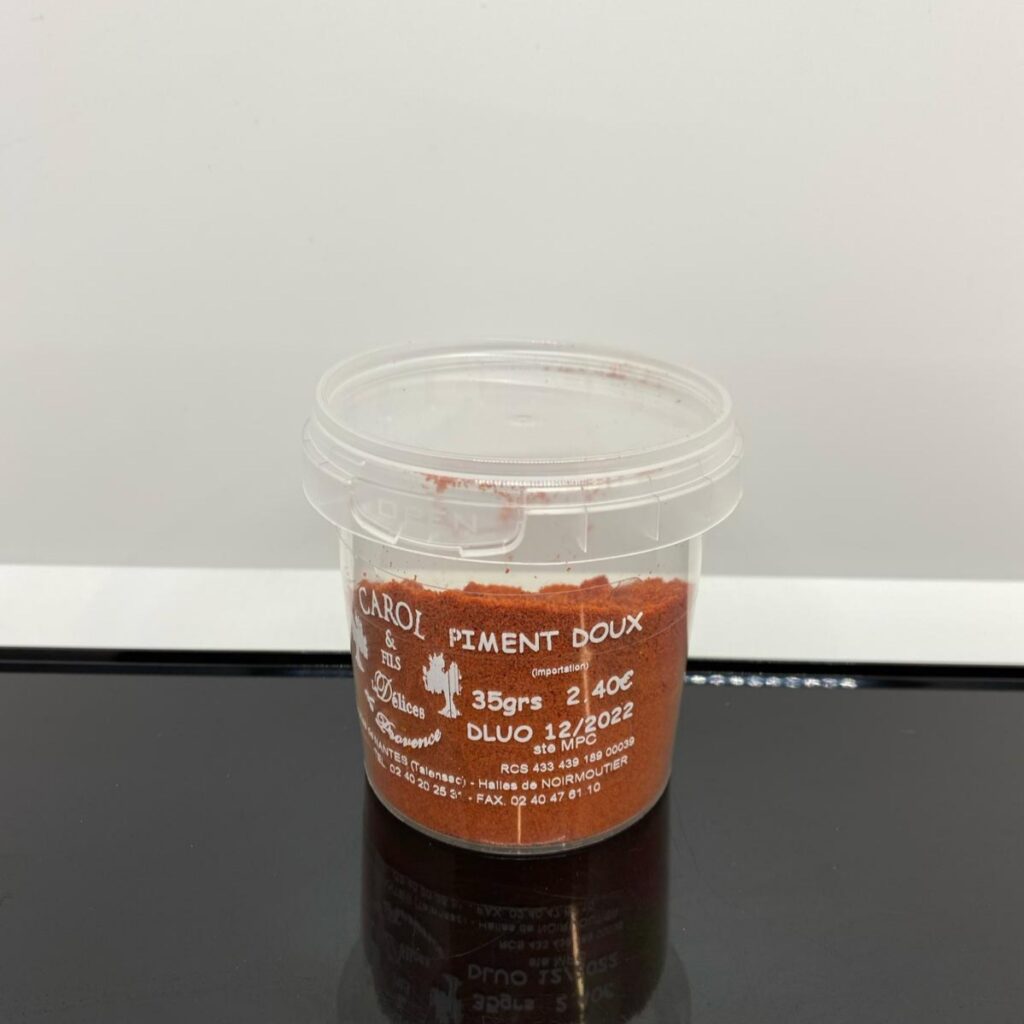 Poudre de piment doux