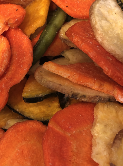 Patatas fritas vegetales