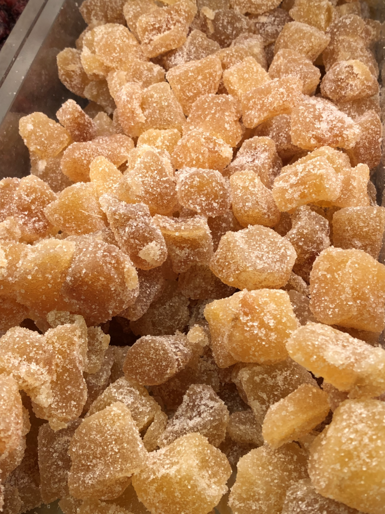 Ginger cubes