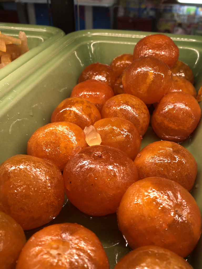 Candied clementines