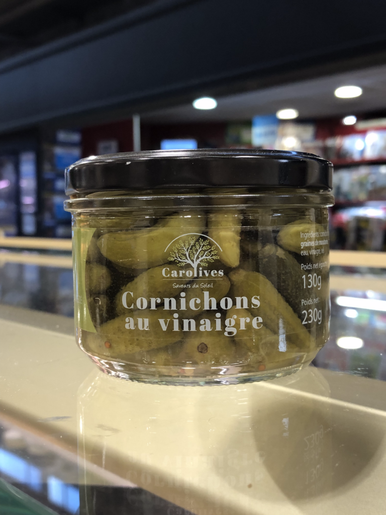 Cornichons au vinaigre