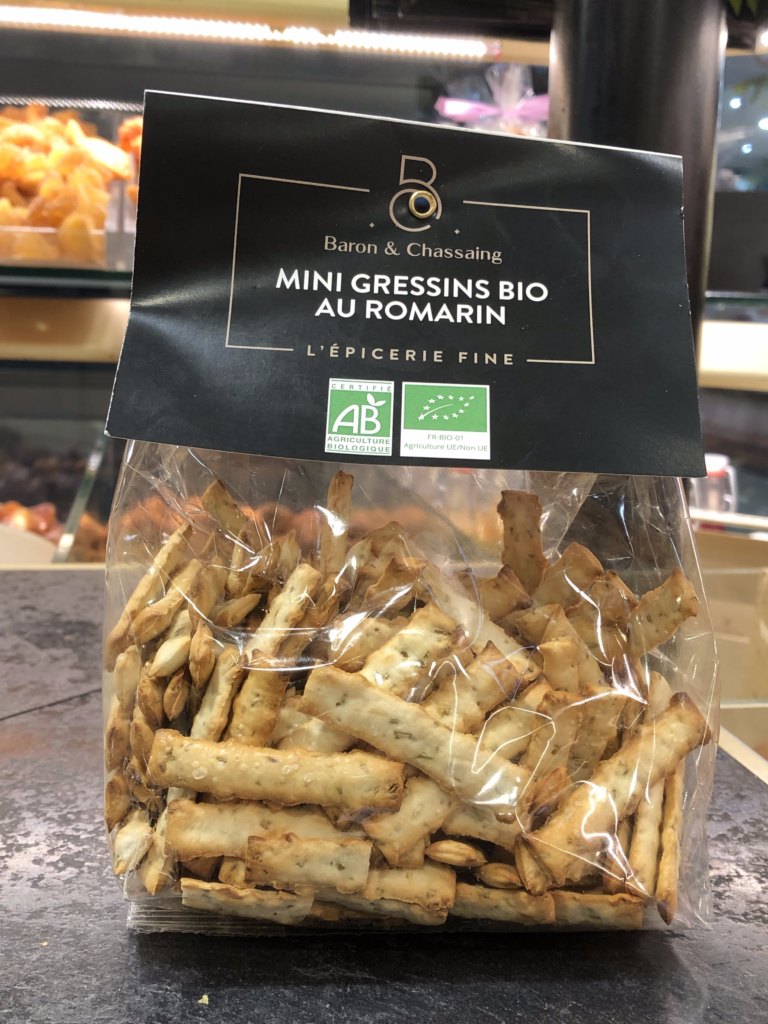 Mini Gressins Bio au Romarin