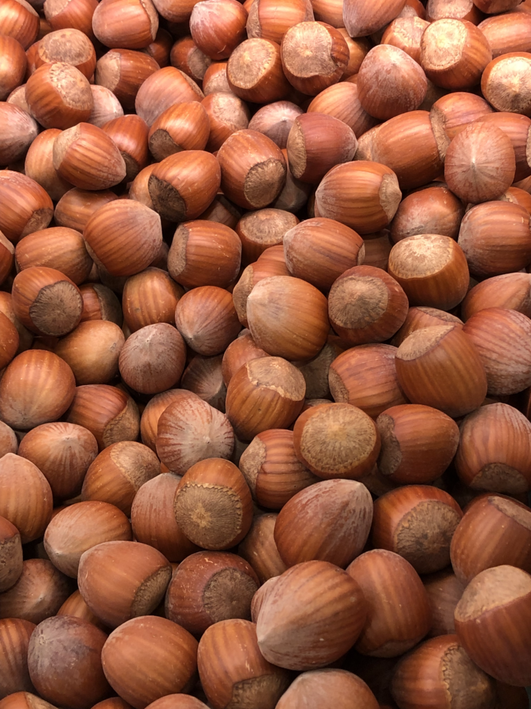 Shelled hazelnuts