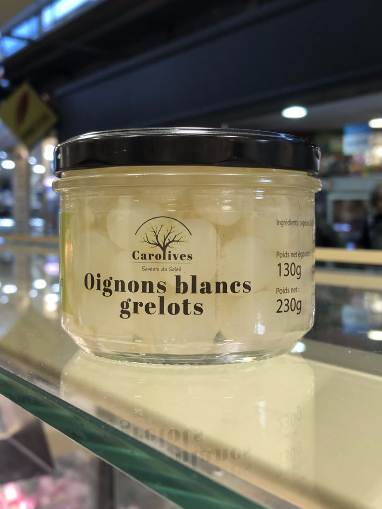 Oignons blanc grelot