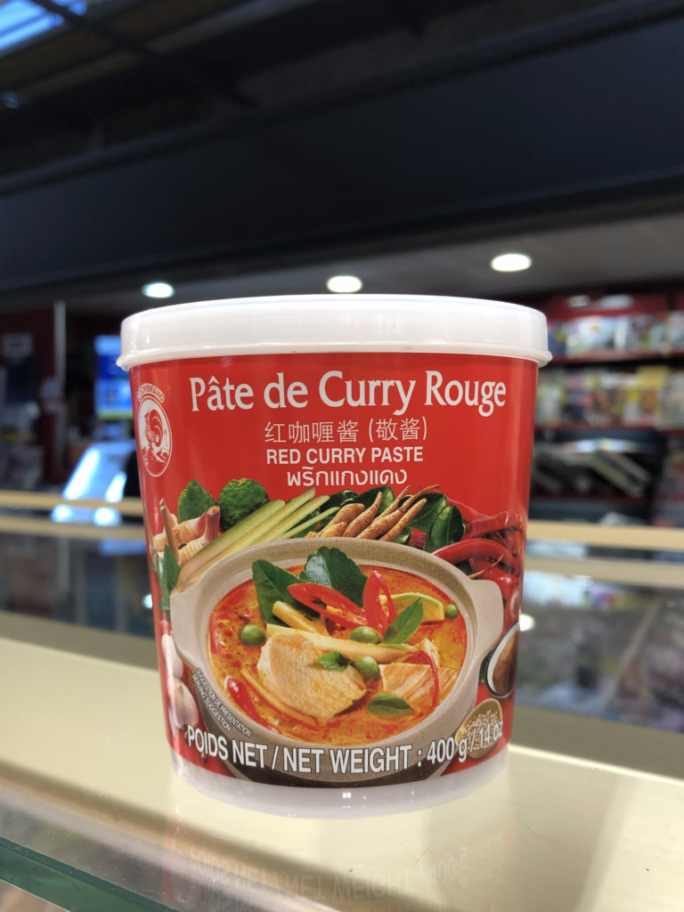 Pâte de Curry (Rouge)