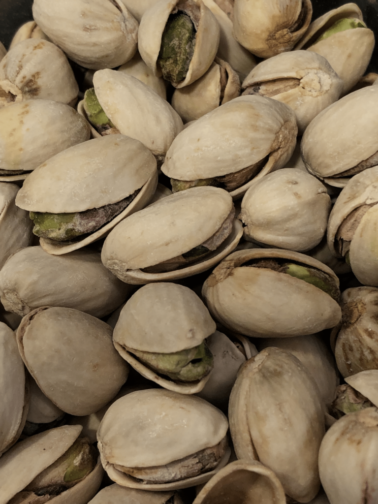 Pistaches grillées