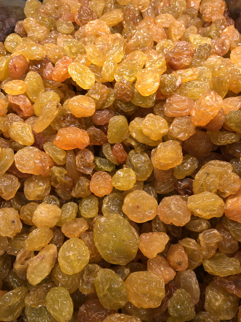 Chilean blond grapes